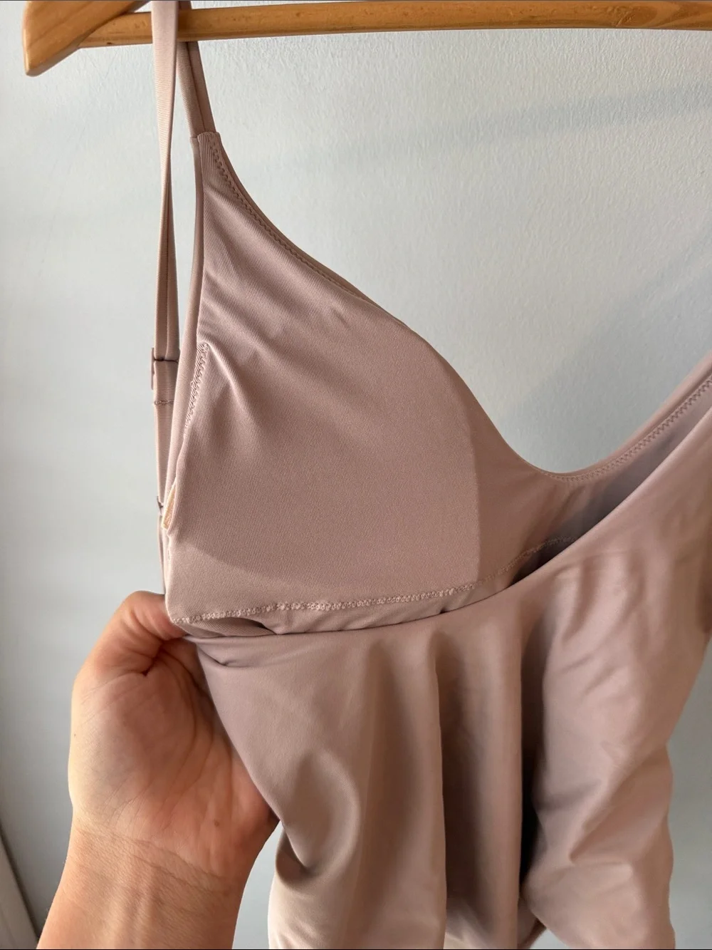 Aerie American Eagle Nude One Piece‎ Cheeky Bathing Suit